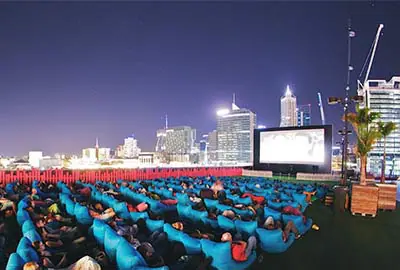 Outdoor Cinema Screen Hire 1