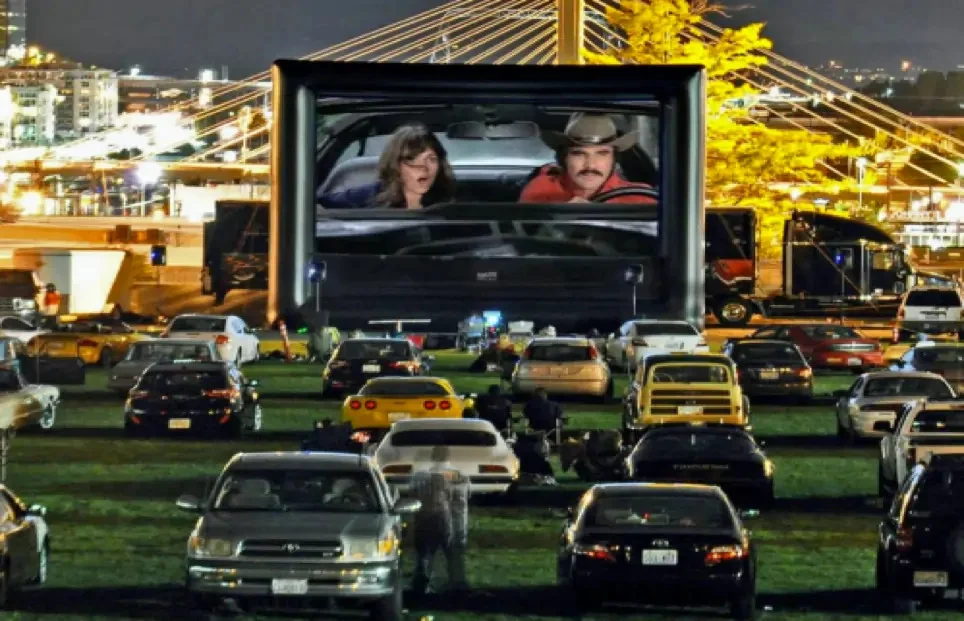 Drive-in movie night
