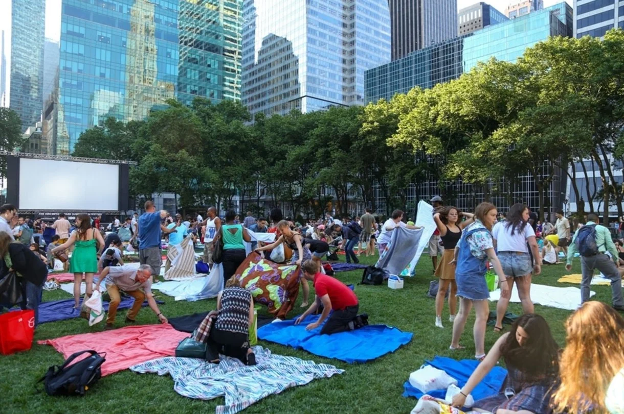 Outdoor Film Projector