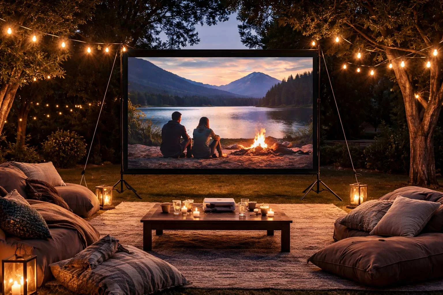 Projector Screens for Outside