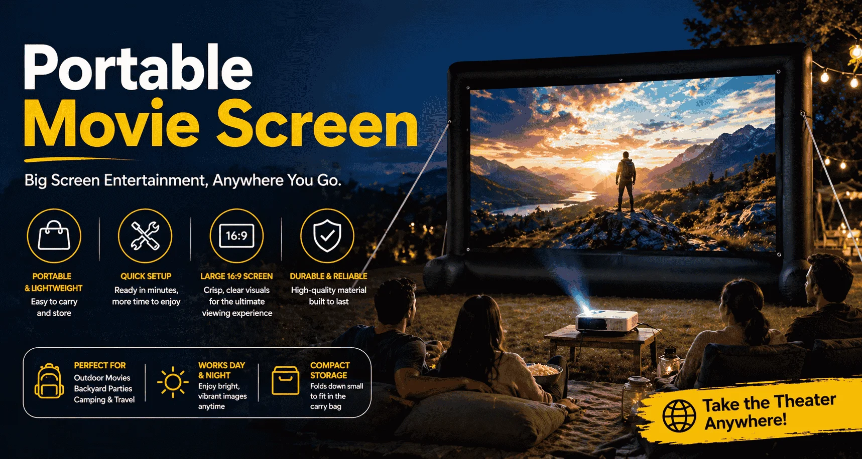 Portable Movie Screen